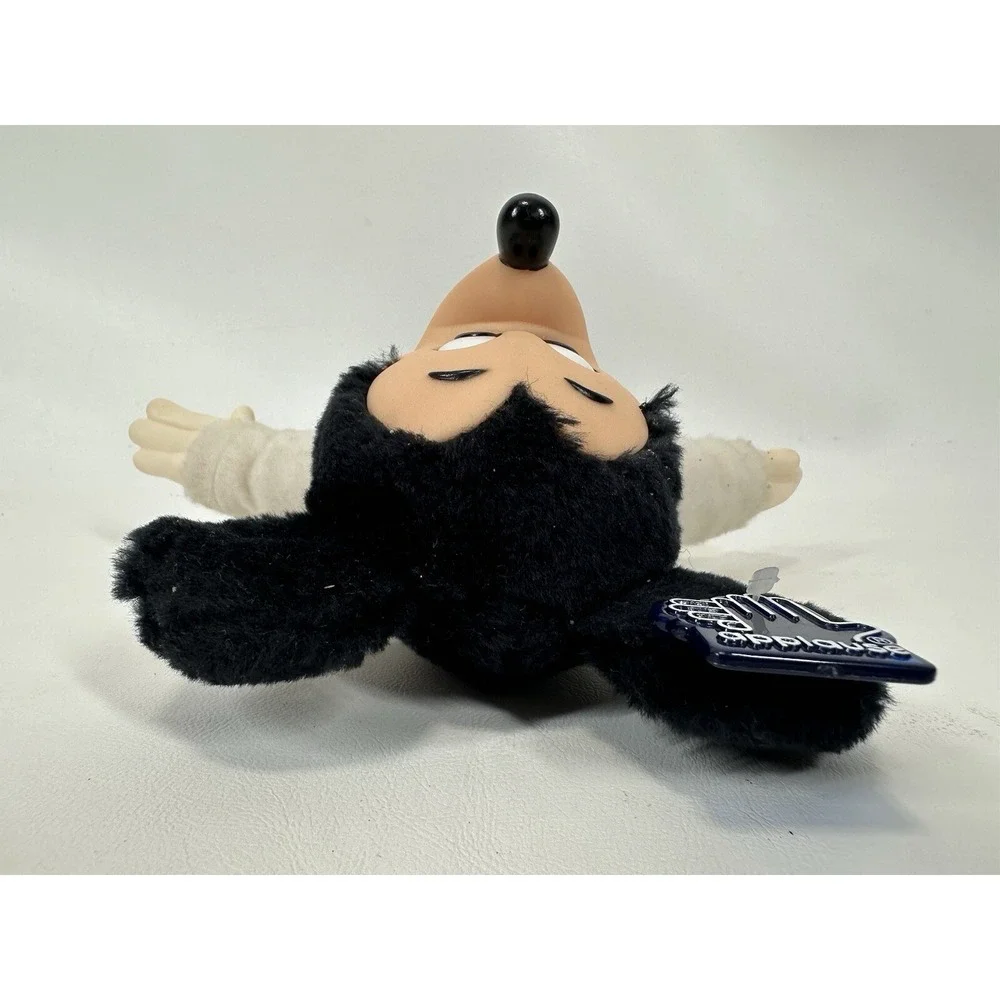 Mickey Mouse Sock Hop Hard Plastic Plush 11